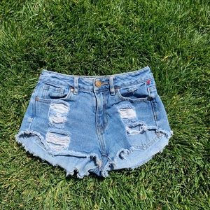 Cute PacSun Jean shorts Sz 22